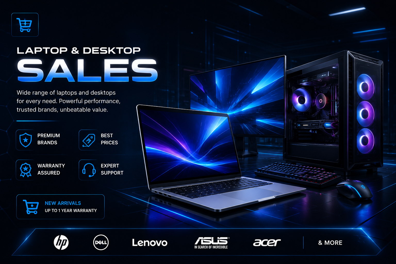 Laptop & Desktop Sales